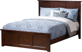 Afi Madison Bed, Queen, Walnut. - £395.51 GBP