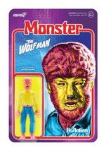 Universal Monsters Wolf Man Costume Colors ReAction Action Figure Super7 - £15.12 GBP