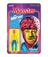 Universal Monsters Wolf Man Costume Colors ReAction Action Figure Super7 - £15.00 GBP