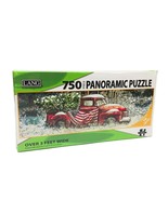 Lang Flag Truck Panoramic Puzzle 38.25x11.25 inches 750 pieces - $14.84