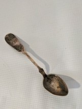 W M Wilson &amp; Son Sterling Silver Tea Spoon Monogramed Hand Made 5.5 Inches  - £122.16 GBP