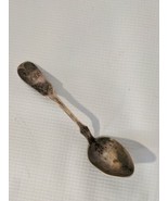 W M Wilson &amp; Son Sterling Silver Tea Spoon Monogramed Hand Made 5.5 Inches  - $2,805.88 MXN