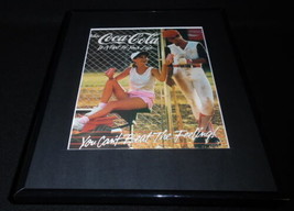 1987 Coca Cola Coke Classic / Baseball Framed 11x14 ORIGINAL Advertiseme... - £27.68 GBP