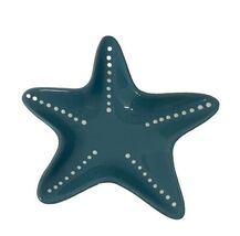 Thirty-One Teal Starfish Trinket Dish - $222.58 MXN