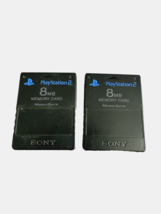 Official OEM Sony Playstation 2 PS2 8MB Magicgate Memory Cards SCPH-1002... - £15.00 GBP