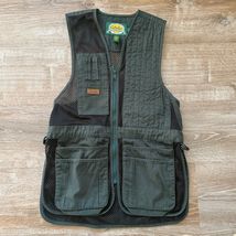 Cabela’s Outdoor Gear Mesh Shooting Vest M Green Game Bird Pouch Hunting... - $31.49