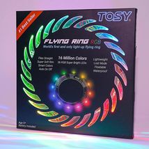 TOSY Flying Ring - 36 RGB Multicolor or 12 Monocolor LEDs, Super Bright,... - $31.34