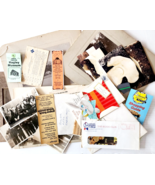 Vintage Ephemera Bundle Lot Of 50 Pcs Photos Paper Envelopes For Crafts ... - $49.03 CAD