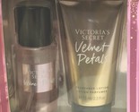 Victoria&#39;s Secret 2 Pc. Giftset Velvet Petals Fragrance Mist &amp; Body Loti... - $18.95