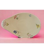 Eva Zeisel Hallcraft BOUQUET 15&quot; Oval Serving Platter Hall China Co - $55.67 CAD