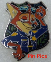 Disney Pixar Zootopia Nick Wilde Police Officer Badge Mystery pin - $15.84