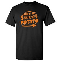 UGP Campus Apparel She&#39;s My Sweet Potato - Thanksgiving Couples T Shirt - Small  - £19.28 GBP