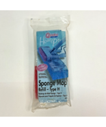 Quickie Home-Pro Blue Sponge Mop Type H Scrubber Incl #0472 Refill Repla... - $341.17 MXN
