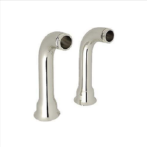 Rohl AR00380-PN Deck Unions Tub and Faucet Parts (Set of 2) , Polished N... - £235.98 GBP