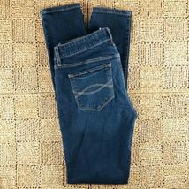 Abercrombie & Fitch Super Skinny Jeans Dark Blue Denim Pants 6R W28 L31 image 3