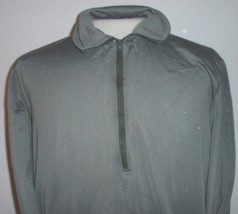 US Army zippered triacetate (polyester) sleepshirt size Med-Large, missing tag - £15.98 GBP