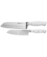 HENCKELS Forged Accent Razor-Sharp Hollow Edge Santoku Knife 5 Inch, Ger... - $63.76 CAD+