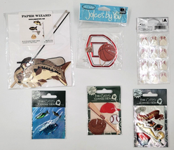  6 Packs of Scrapbooking Stickers Sports Theme Fishing Baseball Basketball - $11.00