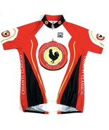 Santini Chianti Classico Cycling Jersey XXL Red Black Rooster Italy Bike... - $29.95
