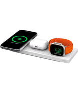 Belkin Boost Charge Pro 3-in-1 Wireless Charging Pad MagSafe WIZ016ttWH ... - $95.00