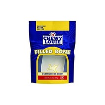 CHEWY LOUIE Small Bone Filled with Cheese &amp; Bacon - Natural Beef Bone wi... - $11.99