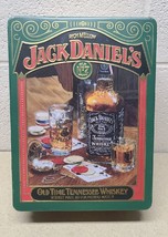 Jack Daniels Whiskey Old No. 7 Hinged Tin Box Mansfield England 8x11” Ma... - €46,37 EUR