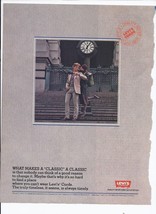 1982 Levis Print Ad Vintage Clothing 8.5&quot; x 11&quot; - £15.50 GBP