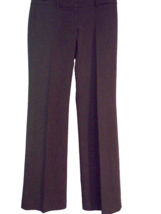 LOFT ANN TAYLOR LADYS DRESS PANTS MARUSA 4 DEEP GRAY - $14.85