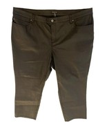 Eileen Fisher Black Faux Leather Jeans Size 22W - $65.76 CAD