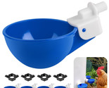 4Pcs Poultry Drinker Waterer Automatic Water Cup Chicken Duck Quail Hen ... - $17.99
