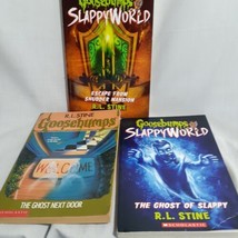 Goosebumps Slappyworld Books R L Stine 3 Books Paperbacks Horror Scary Grade 4-6 - £8.13 GBP