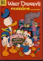 WALT DISNEY&#39;S COMICS &amp; STORIES #195 DONALD DUCK  BARKS VG - $14.55