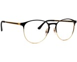 Ray-Ban Eyeglasses RB 6375 2890 Black/Gold Phantos Metal Frame 53[]18 145 - $99.99
