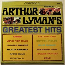 ARTHUR LYMAN&#39;S GREATEST HITS ~1965 LP EX- Exotica / Easy Listening ~ YEL... - £12.60 GBP