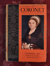 Coronet September 1937 JEAN-LOUIS Forain Louis Zara Lord Dunsany Nell Dorr - £17.08 GBP