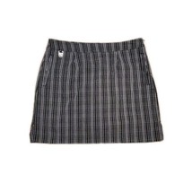 Golf American Skort Skirt ~ Sz 10 ~ Black &amp; White ~ Above Knee ~ Zips on... - £13.54 GBP