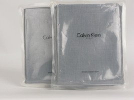 2 Calvin Klein MARA King Shams Smoke Grey - $87.25