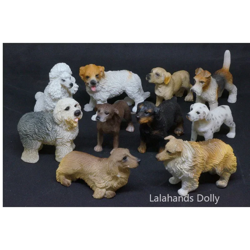 Dollhouse Cute Resin Mini Decorations for Dogs, Instagram Creative Trinkets, Car - £10.39 GBP