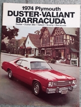 1974 Plymouth Duster - Valiant - Barracuda - Like New - $8.00