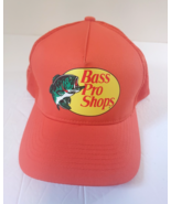 BASS PRO SHOPS Baseball Cap Breathable Hat Cap New -No Tag -Orange -Truc... - $13.75