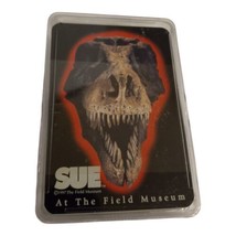 Playing Cards Deck In a Plastic Case 1997 The Field Museum SUE THE DINOSAUR - £5.40 GBP