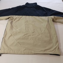 North End CORINTHIAN Men's Beige & Black Full Zip Windbreaker Jacket Size Medium image 11