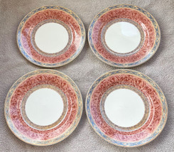 ZARAND / Ports Of Call by Churchill 8” SALAD PLATES Set of 4 Columbia - £30.36 GBP