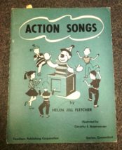 Action Songs Helen Jill Fletcher USED Song Book - £2.96 GBP