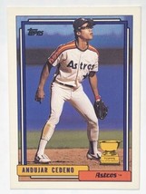 Andujar Cedeno 1992 Topps #288 Houston Astros MLB Baseball Card - £0.77 GBP