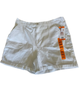 Gloria Vanderbilt Ladies&#39; Utility Short White XXL High Rise Pockets Comf... - $370.61 MXN