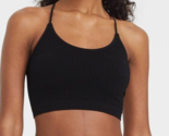 Colsie Women&#39;s Ribbed Brami Bra Cami Black Size XS - $10.66