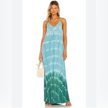 Michael Stars Gloria Scuba Tie Dye Ombré Maxi Slip Dress Size XS - £42.83 GBP