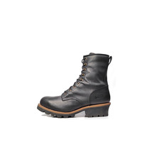 CHIPPEWA Boots 13 Baldor 8&quot; STEEL TOE Logger Black Oiled 73020 *PRIMO* S... - £158.70 GBP