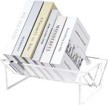 Clear Modern Tabletop Storage Rack For Office Home School Shelf Display For - $41.96